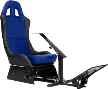 GY025 Racing Simulator Gaming Seat - Blue & Black