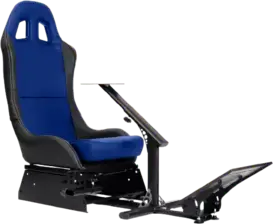 GY025 Racing Simulator Gaming Chair - Blue & Black