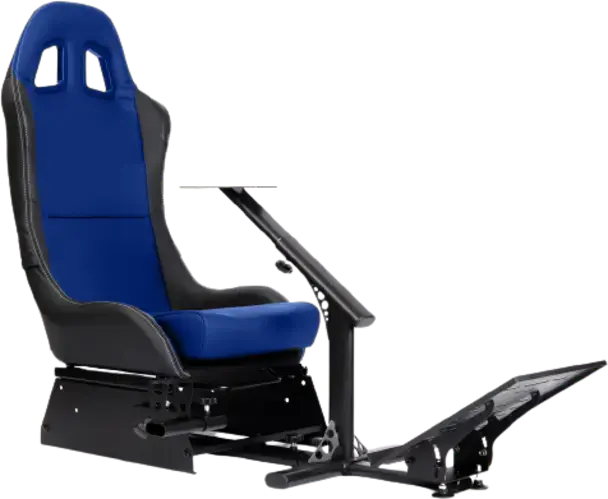 كرسي جيمنج للسباق GY025 - أزرق وأسود