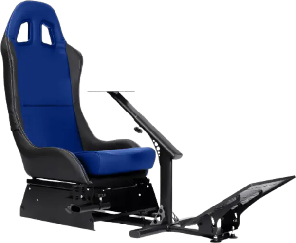 GY025 Racing Gaming Chair - Blue & Black