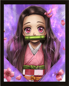 Demon Slayer 3D Anime Poster (3V)