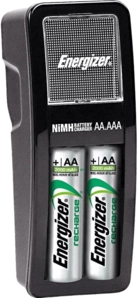 Energizer Charger +2 AA Rechargeable Batteries