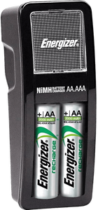 Energizer Charger + 2 AA Rechargeable Batteries - 2000mAh -  for sale in Egypt from Games2Egypt