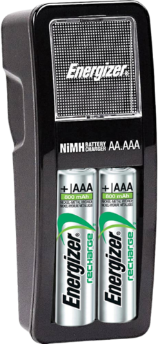 Energizer Charger +2 AAA Rechargeable Batteries