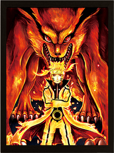 Naruto (Gamabunta & Kurama) 3D Poster   for sale in Egypt from Games2Egypt