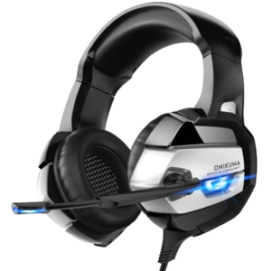 Onikuma Wired Gaming Headphone K5 - Silver