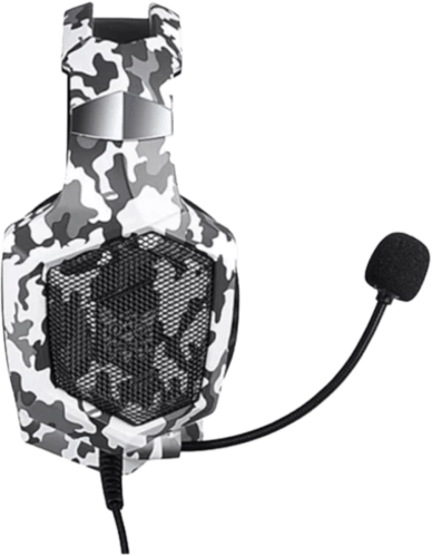 Onikuma K8 Wired Gaming Headphone - Camo Gray