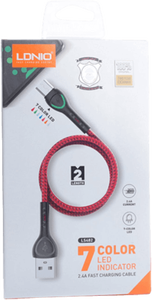 Ldnio LS482 LED Charging Cable from USB to Type-C (3m) -  for sale in Egypt from Games2Egypt