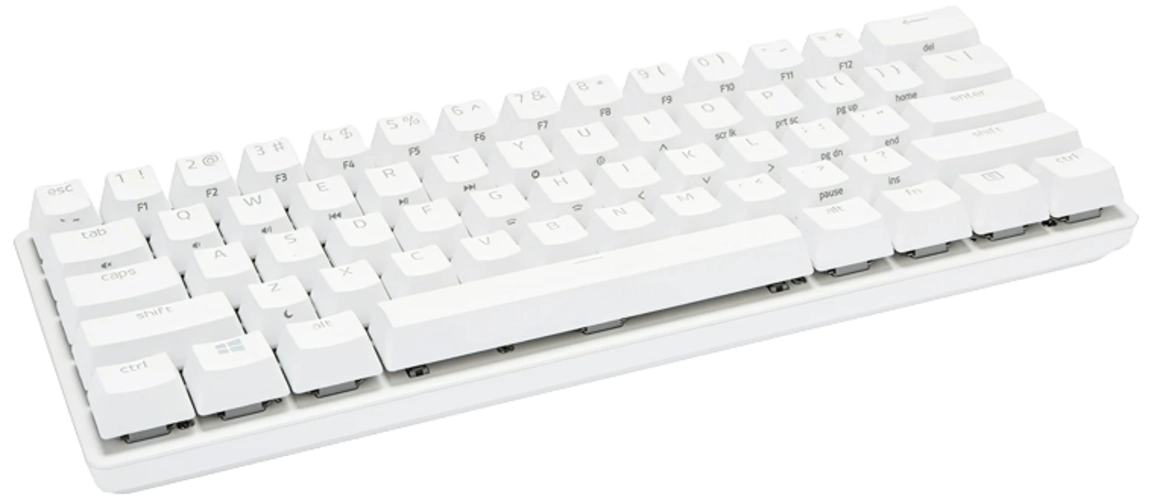 Razer Huntsman Mini (Clicky Optical Purple Switch Keyboard) Mercury Edition