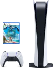 PlayStation 5 Console - Digital Edition + Horizon Forbidden West Bundle (62577)