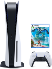 PlayStation 5 Console - 1Y Warranty + Horizon Forbidden West Bundle