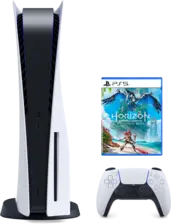 PlayStation 5 Console - 1Y Warranty + Horizon Forbidden West Bundle (62594)