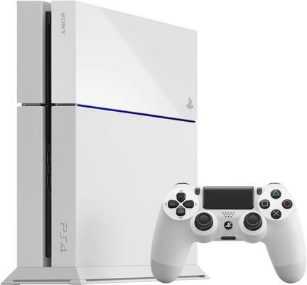 PlayStation 4 Console Fat 500 GB - White - Used