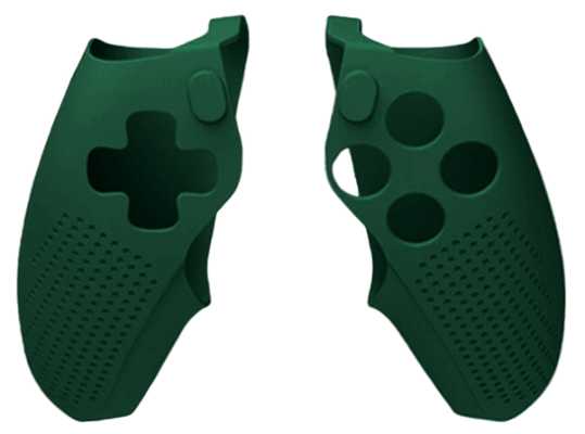 Dobe Split PS5 DualSense Controller Grip Silicone Cover Case - Dark Green