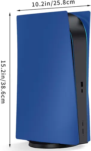 Replacement Plate Plastic Cover for PlayStation 5 Console - Blue