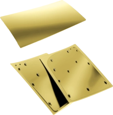 Replacement Plate Cover for PS5 Console - Gold