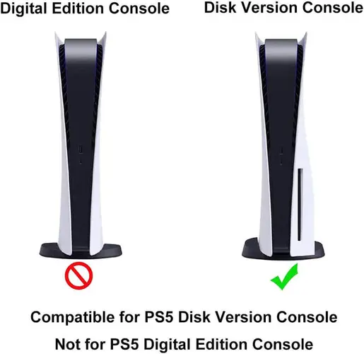 Replacement Plate Plastic Cover for PlayStation 5 Console - Blue