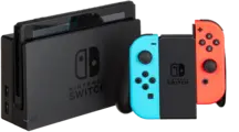 Nintendo Switch Console - Neon Red/Neon Blue V2 - Used
