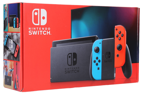 Nintendo Switch Console - Neon Red/Neon Blue V2 - Used  for sale in Egypt from Games2Egypt