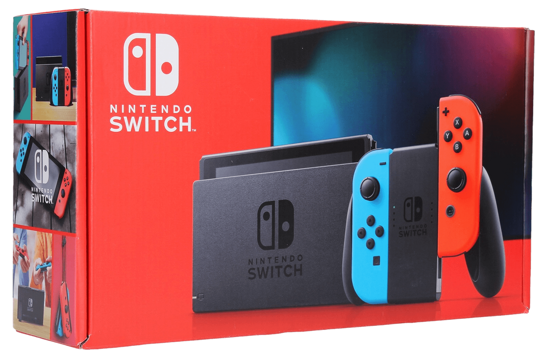 Nintendo Switch Console - Neon Red/Neon Blue V2 - Used  for sale in Egypt from Games2Egypt