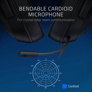 Razer Wired Gaming Headphone Kraken X for Console - Black and Blue  for sale in Egypt from Games2Egypt