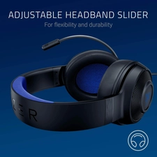 Razer Wired Gaming Headphone Kraken X for Console - Black and Blue