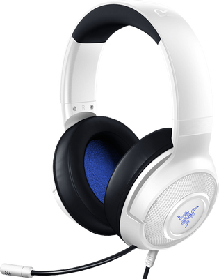 Razer Kraken X Wired Gaming Headphone for Console - White
