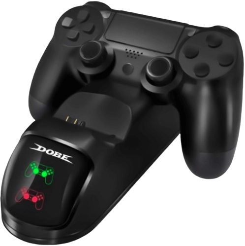 Dobe Dual Charging Dock for PS4 wireless controller with light