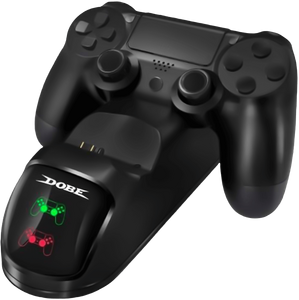 Dobe Dual Charging Dock for PS4 Wireless Controller with Light  for sale in Egypt from Games2Egypt