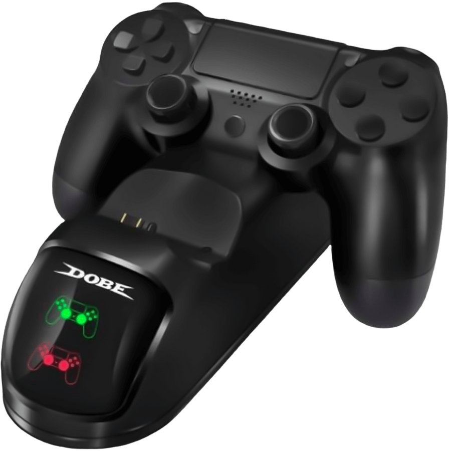 Dobe Dual Charging Dock for PS4 Wireless Controller with Light – image 2