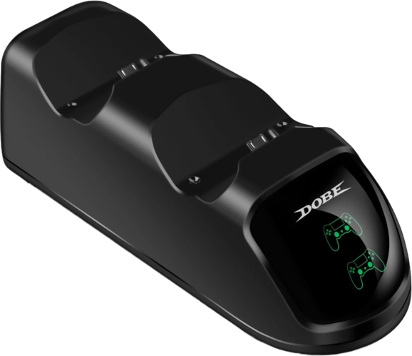 Dobe Dual Charging Dock for PS4 wireless controller with light