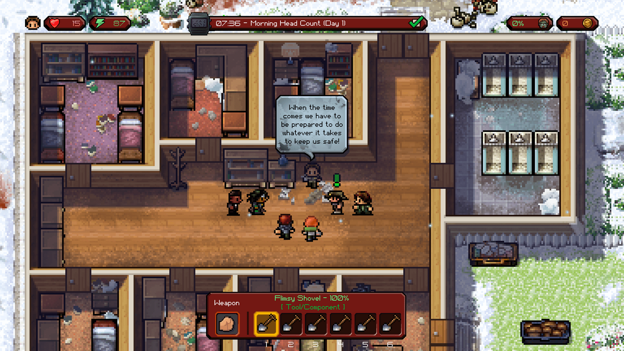 The Escapists: The Walking Dead Deluxe Edition  للبيع في مصر من خلال Games2Egypt