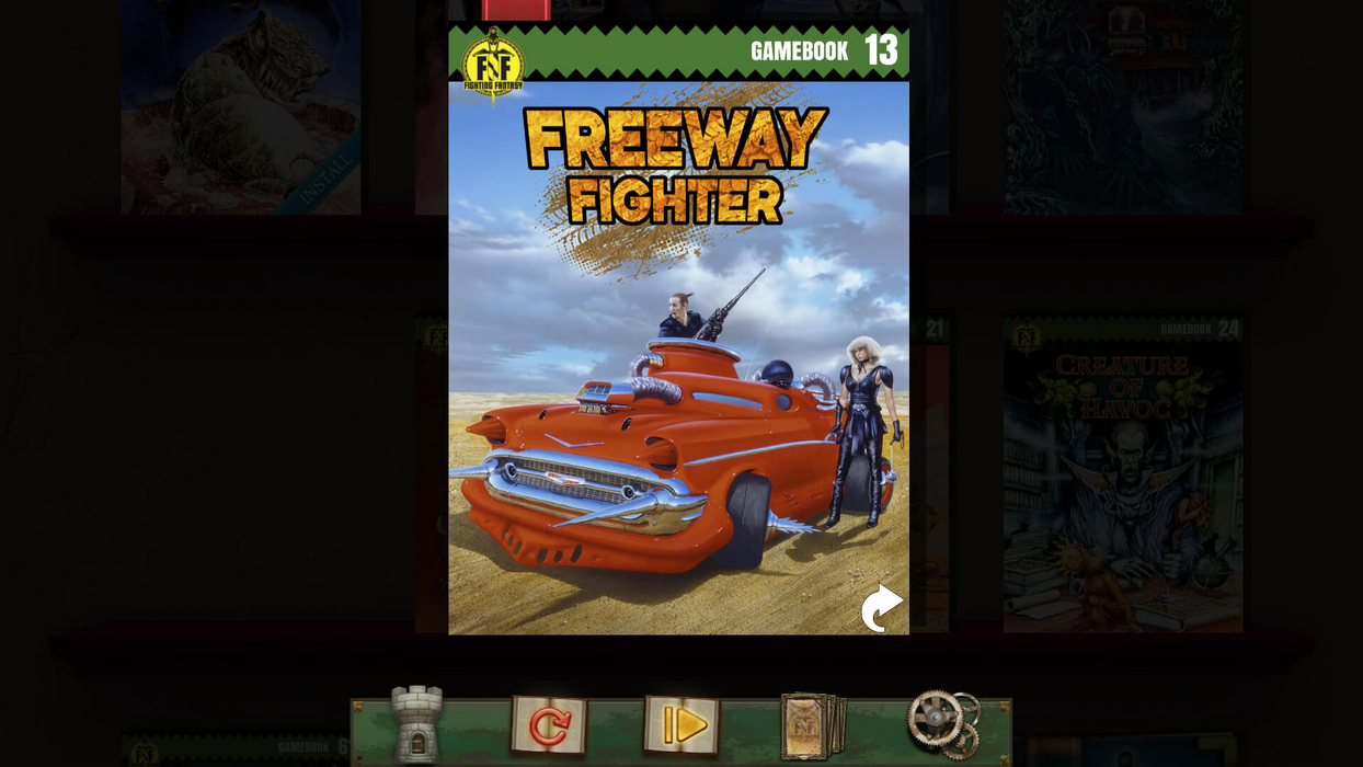 Freeway Fighter (Fighting Fantasy Classics)  للبيع في مصر من خلال Games2Egypt