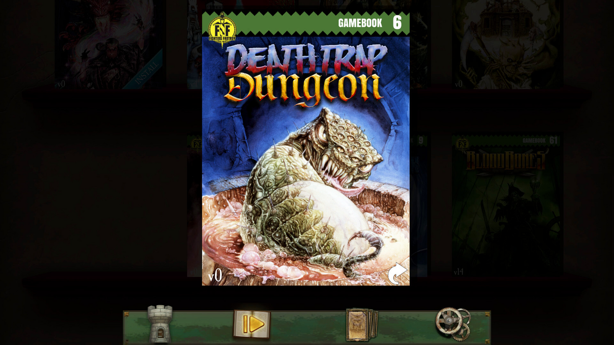 Deathtrap Dungeon (Fighting Fantasy Classics)  for sale in Egypt from Games2Egypt