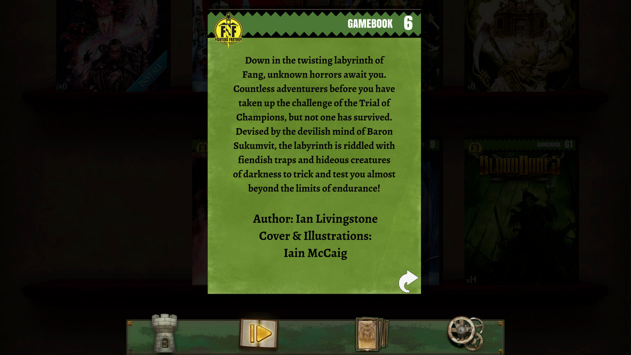 Deathtrap Dungeon (Fighting Fantasy Classics)  for sale in Egypt from Games2Egypt