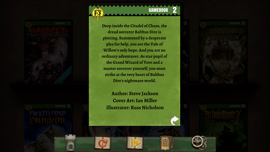Citadel of Chaos (Fighting Fantasy Classics)  للبيع في مصر من خلال Games2Egypt