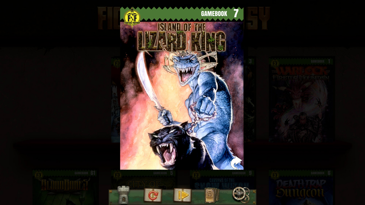 Island of the Lizard King (Fighting Fantasy Classics)  للبيع في مصر من خلال Games2Egypt