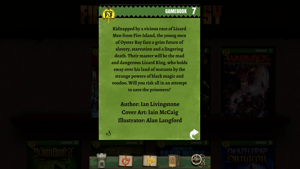 Island of the Lizard King (Fighting Fantasy Classics)  للبيع في مصر من خلال Games2Egypt