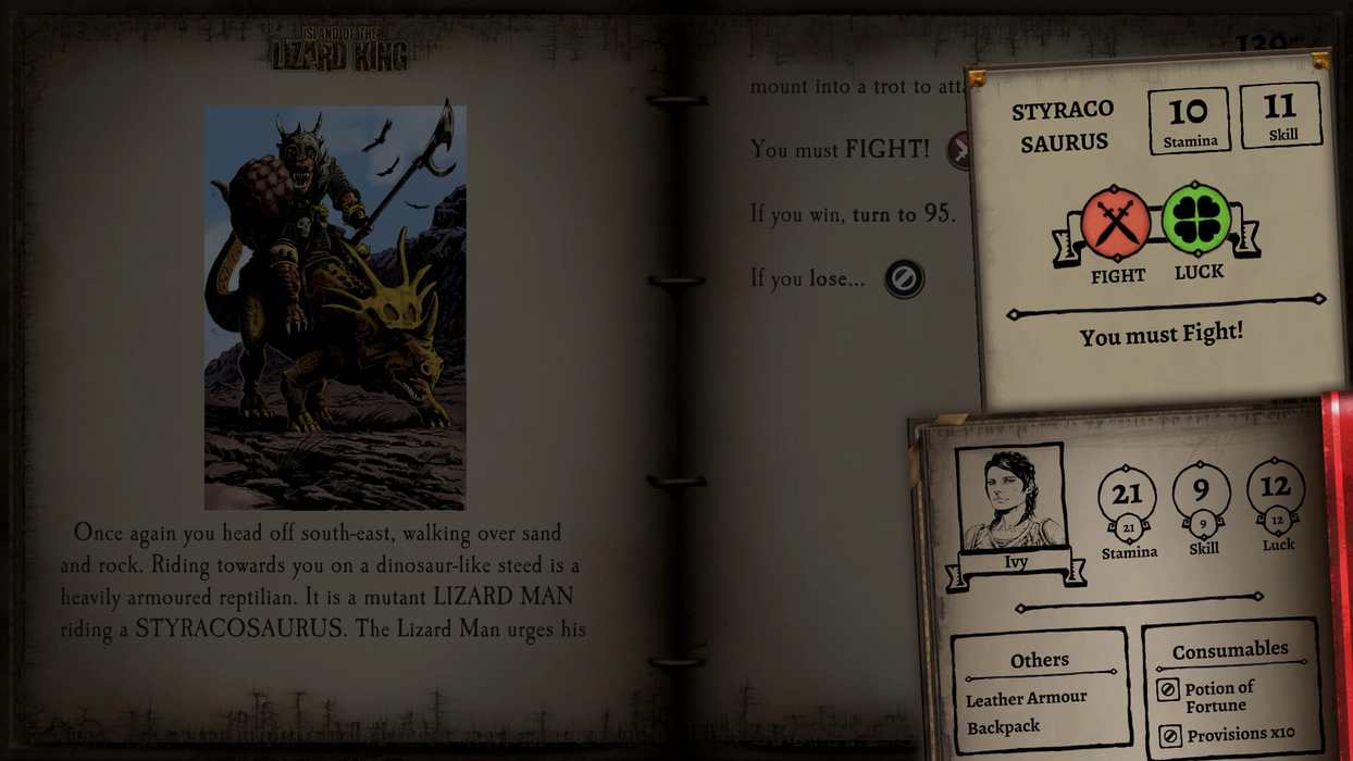 Island of the Lizard King (Fighting Fantasy Classics)  للبيع في مصر من خلال Games2Egypt