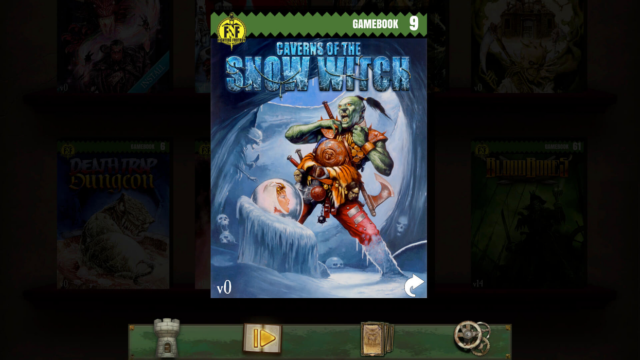 Caverns of the Snow Witch (Fighting Fantasy Classics)  للبيع في مصر من خلال Games2Egypt