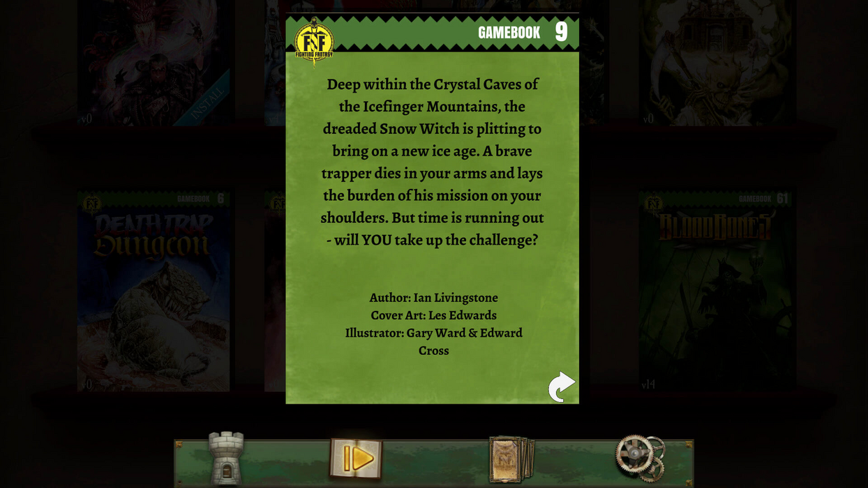 Caverns of the Snow Witch (Fighting Fantasy Classics)  للبيع في مصر من خلال Games2Egypt