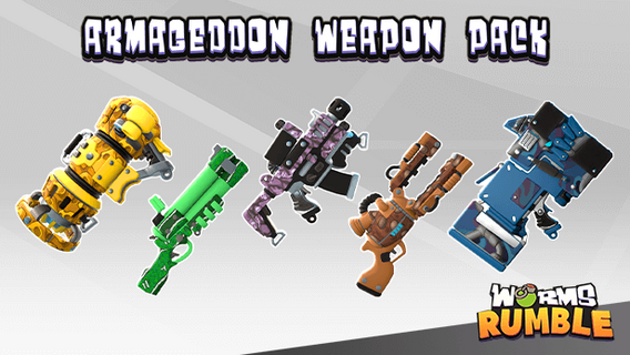 Worms Rumble: Armageddon Weapon Skin Pack – image 3