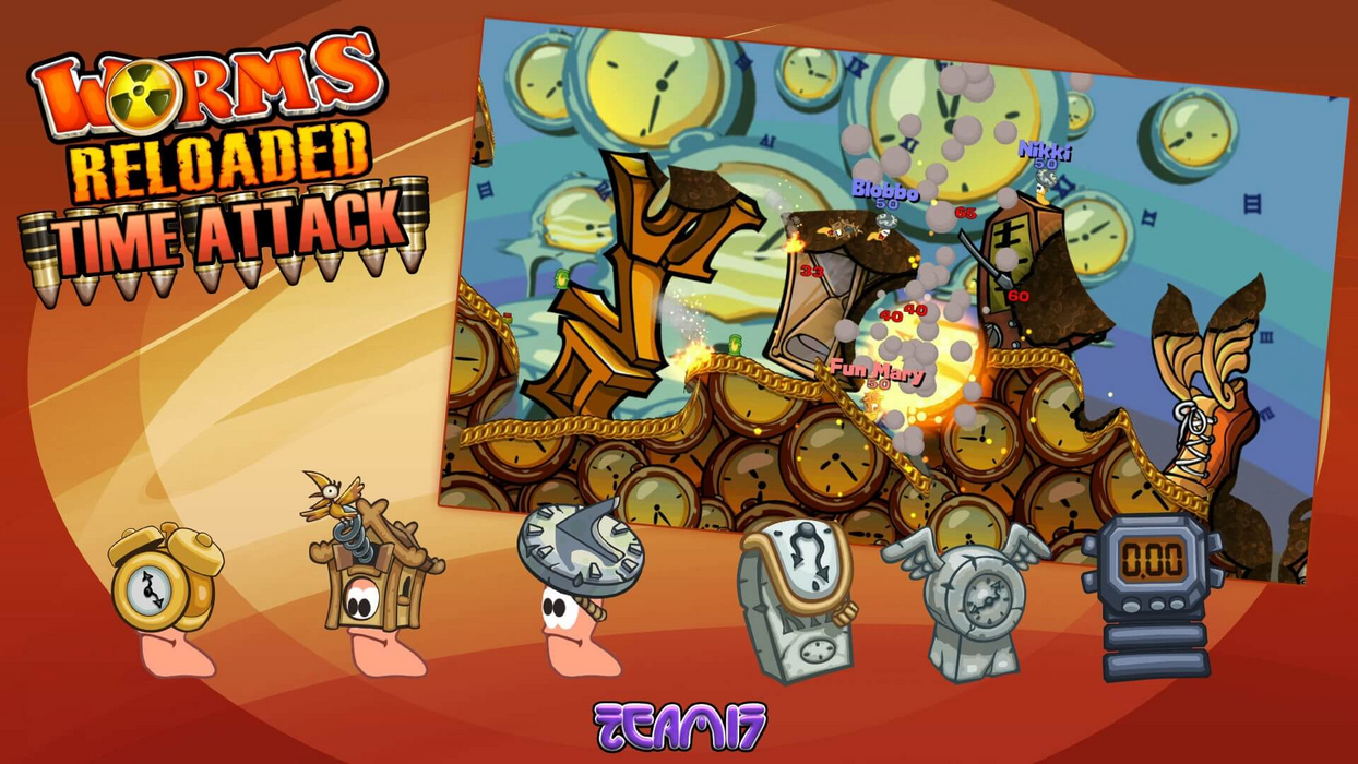 Worms Reloaded - Time Attack Pack  للبيع في مصر من خلال Games2Egypt