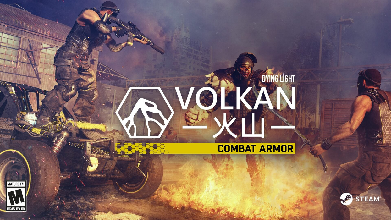 Dying Light - Volkan Combat Armor Bundle  للبيع في مصر من خلال Games2Egypt