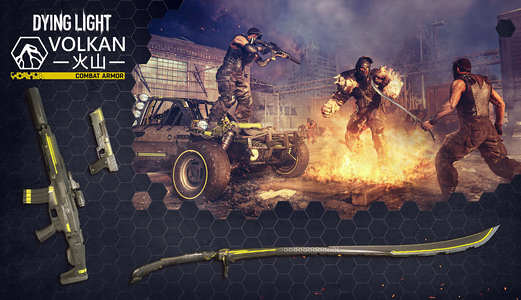 Dying Light - Volkan Combat Armor Bundle  للبيع في مصر من خلال Games2Egypt