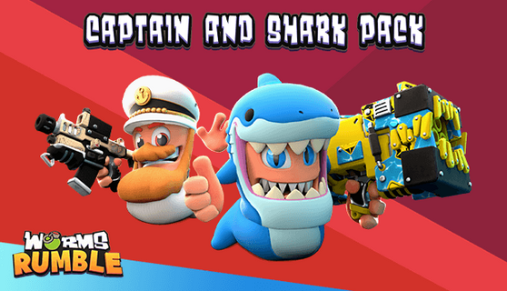 Worms Rumble: Captain & Shark Double Pack – image 3