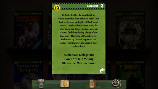 The Forest of Doom (Fighting Fantasy Classics)  for sale in Egypt from Games2Egypt