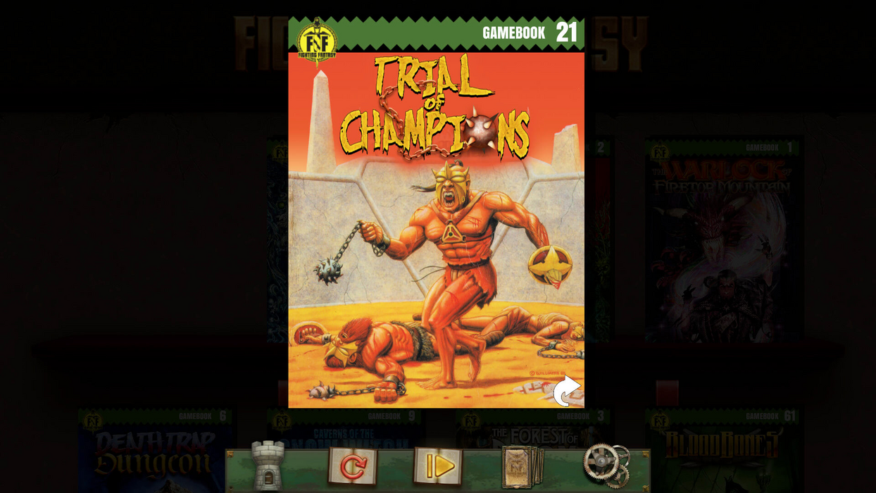 Trial of Champions (Fighting Fantasy Classics)  للبيع في مصر من خلال Games2Egypt