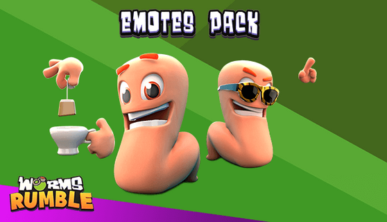 Worms Rumble: Emote Pack – image 2