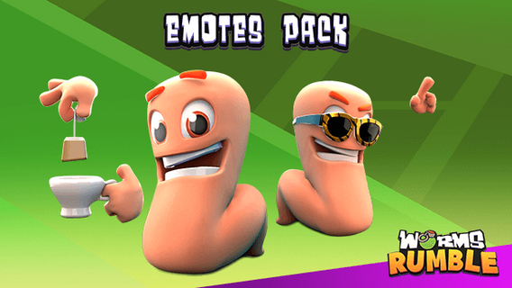 Worms Rumble: Emote Pack – image 3
